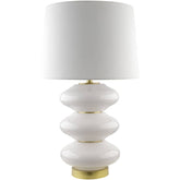 Shauri Traditional White Table Lamp