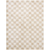 Shera Modern Beige Washable Area Rug