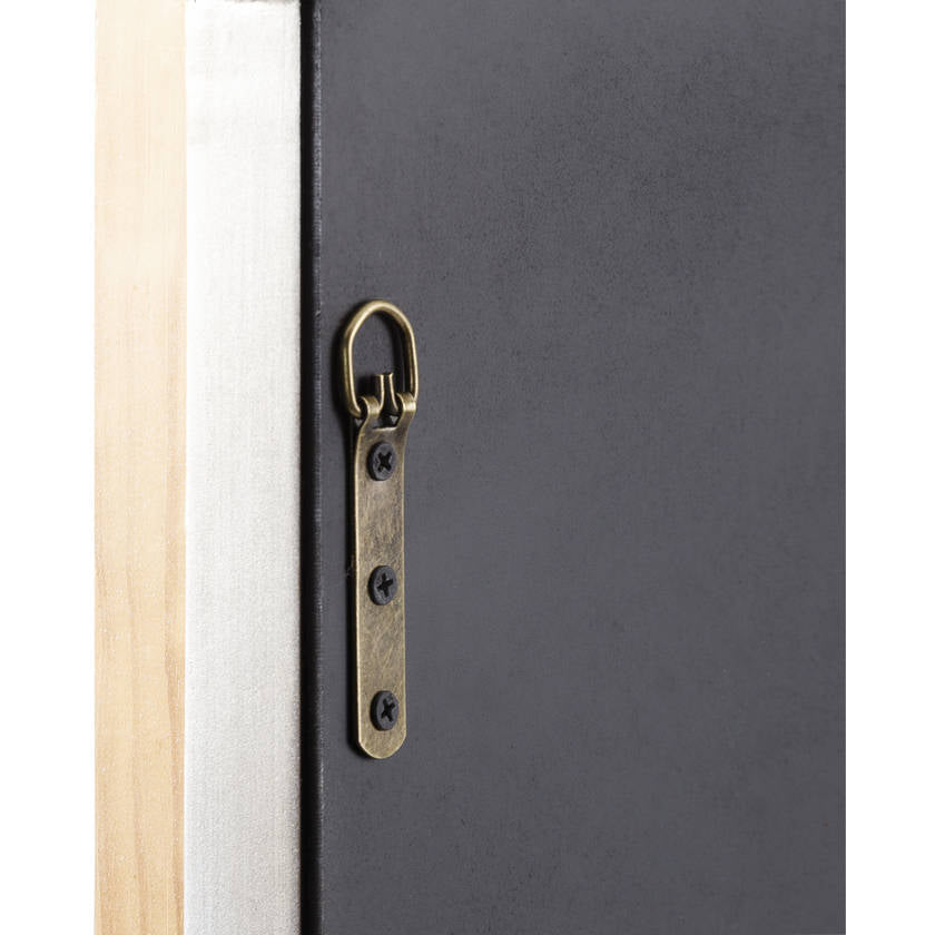 Morgen Traditional Metallic - Silver Wall Mirror