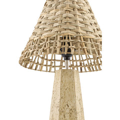 Durand Modern Lighrt Gray/Brown Table Lamp