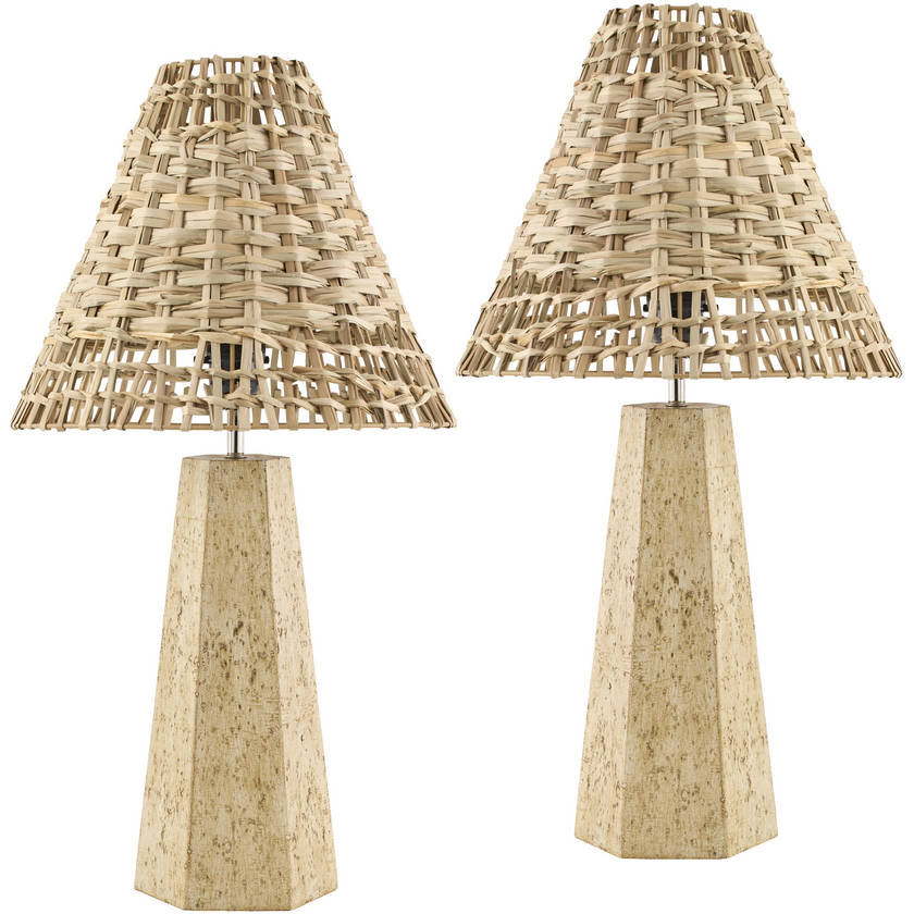 Durand Modern Lighrt Gray/Brown Table Lamp