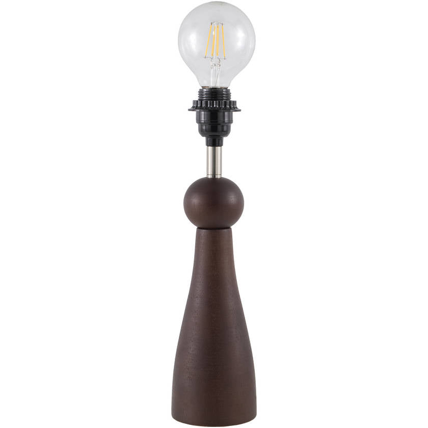 Edgardo Modern Dark Brown Table Lamp