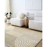 Carter Lake Modern Mustard Washable Area Rug