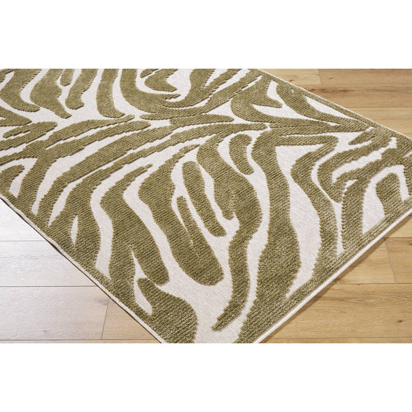 Cedar Vale Modern Brown Washable Area Rug