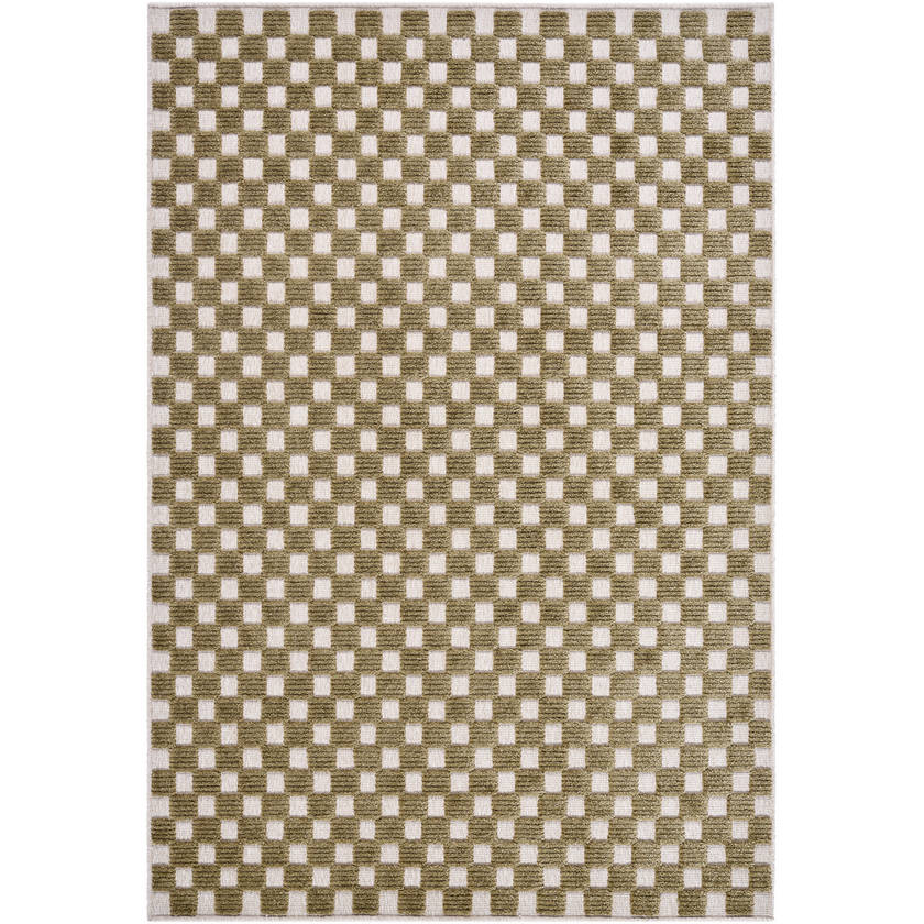 Jozette Modern Brown Washable Area Rug