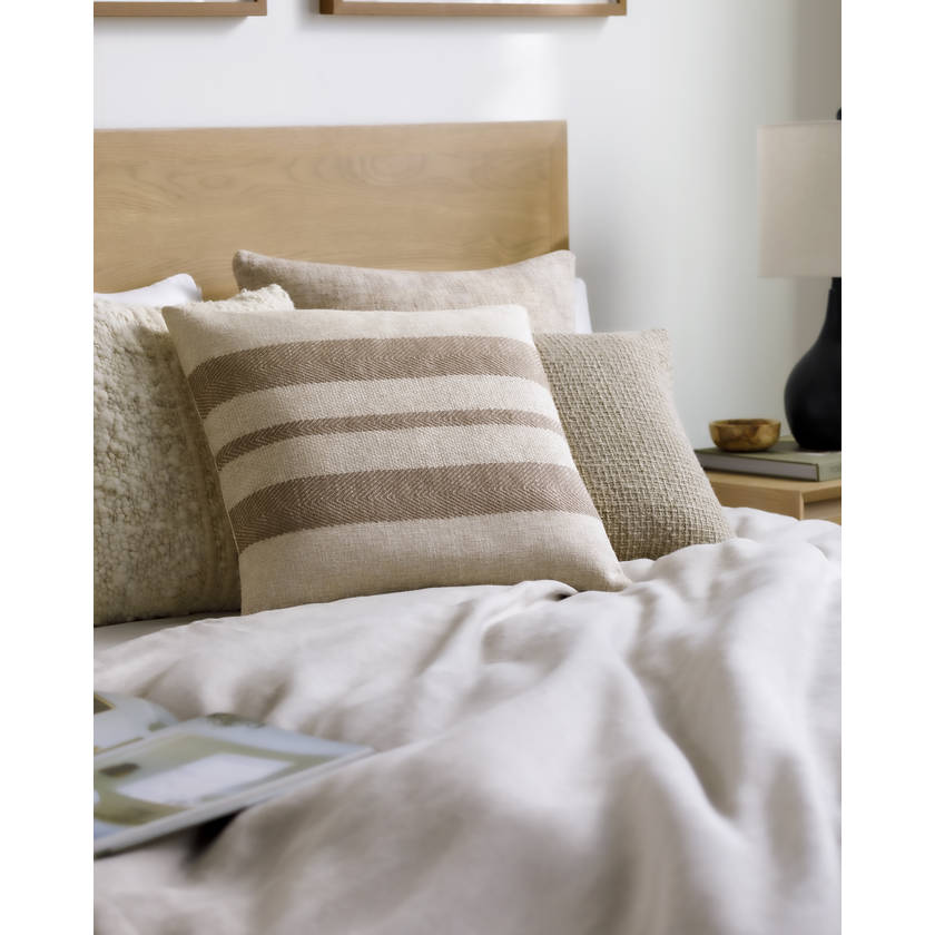 Chantile Brown Pillow Cover