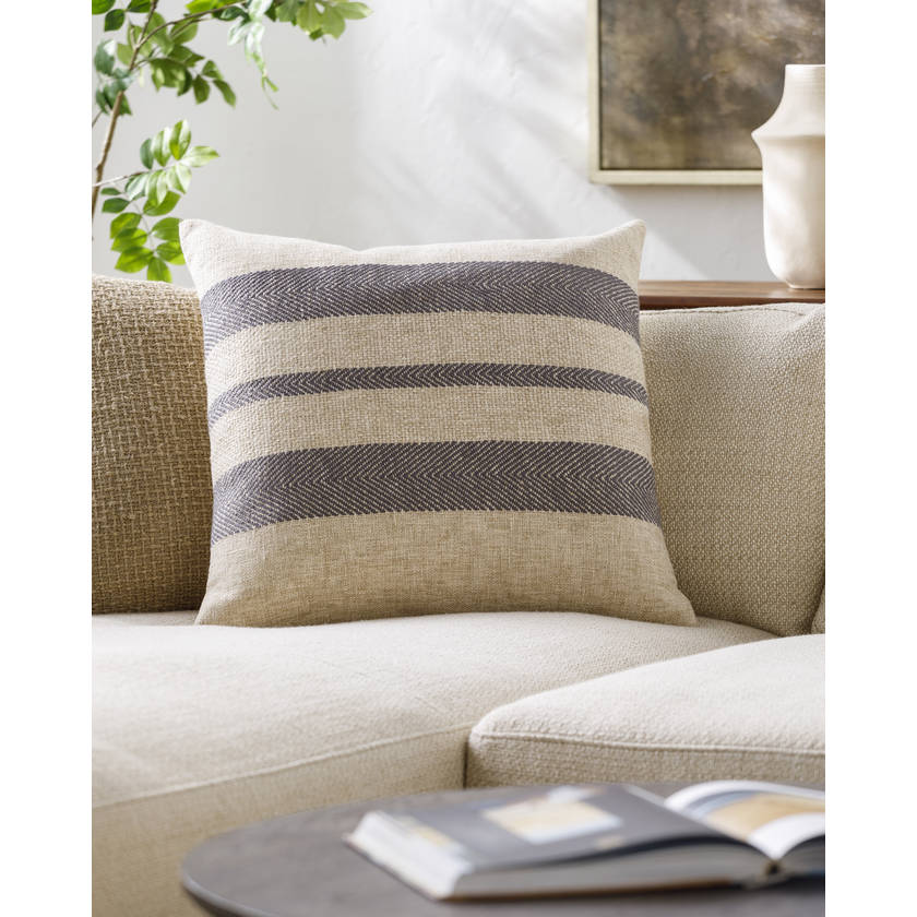 Chantile Charcoal Pillow Cover