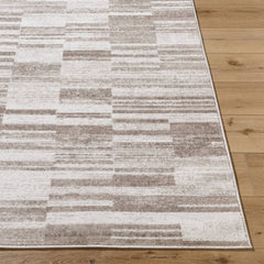 Keyatta Modern Dark Brown Area Rug