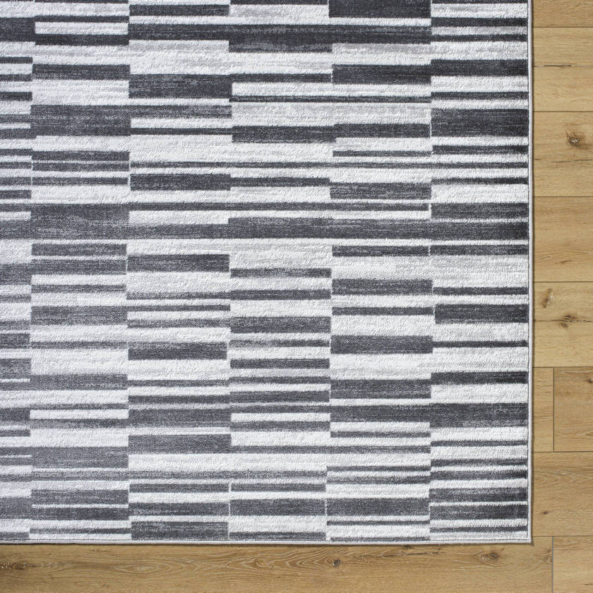 Ann Modern Black Area Rug