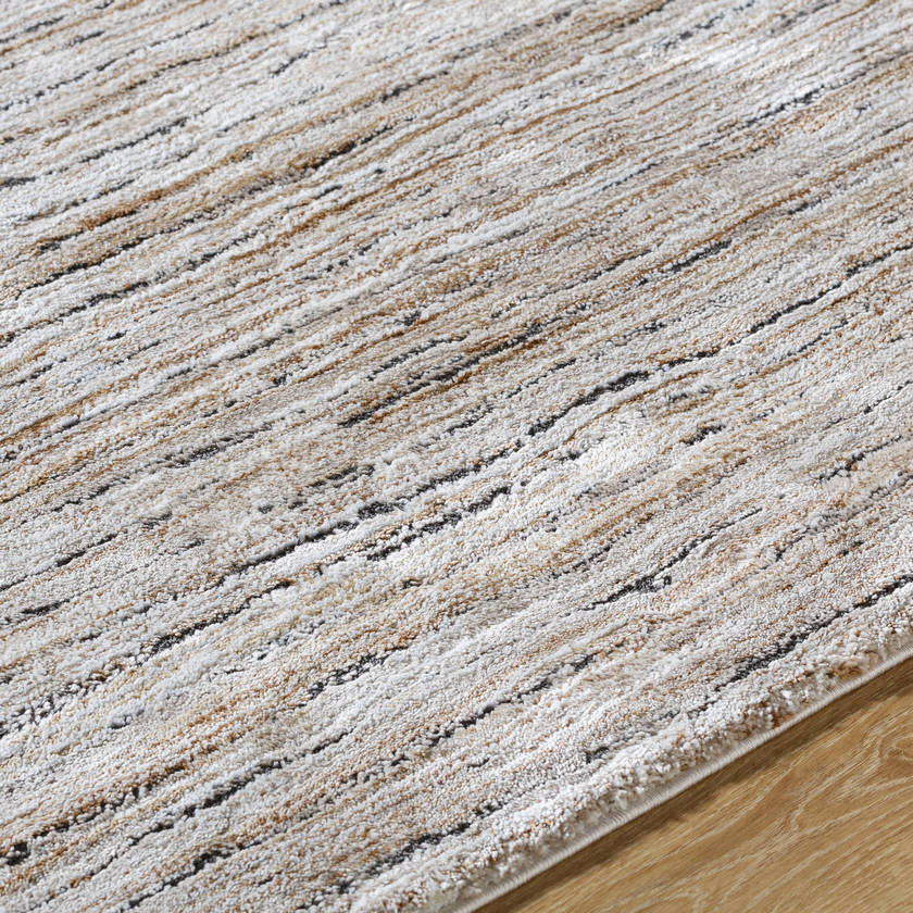 Tertia Modern Brown/Ivory Area Rug