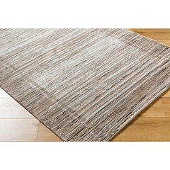 Kamini Modern Black/Tan Area Rug