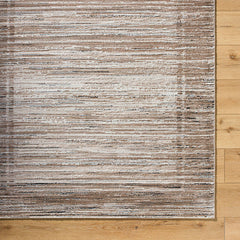 Kamini Modern Black/Tan Area Rug