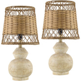 Marlanda Modern Brown Table Lamp