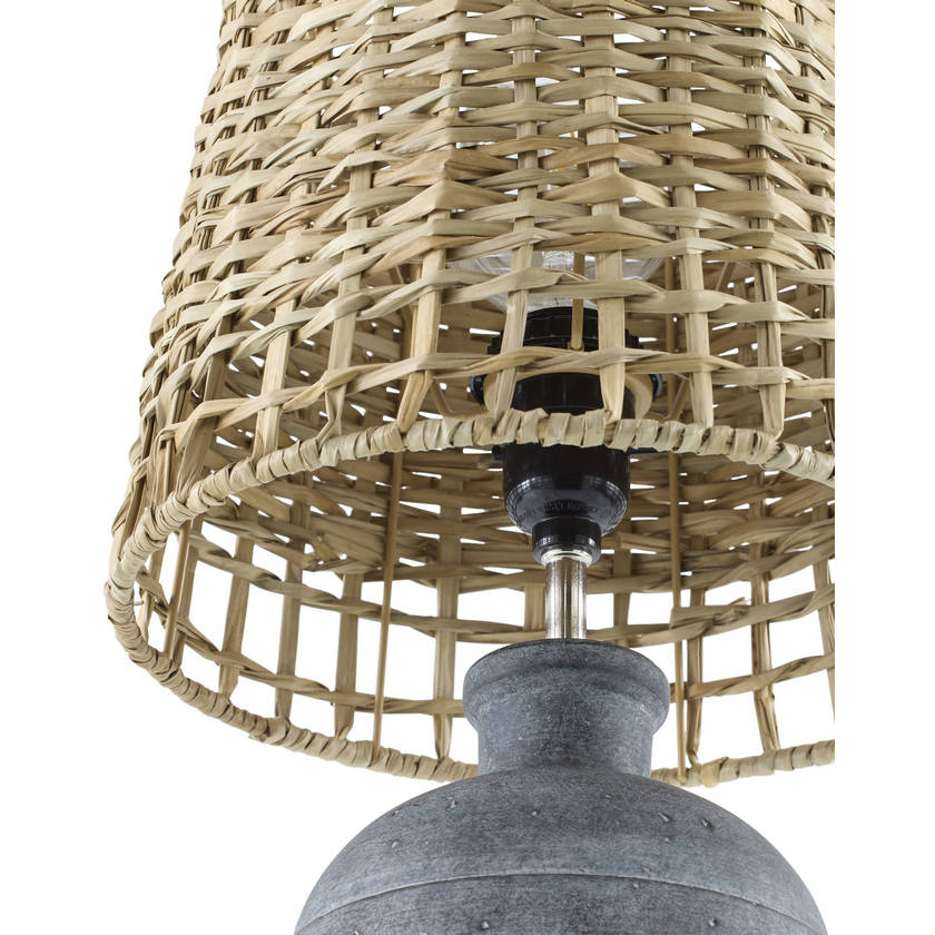 Michiko Modern Gray Table Lamp