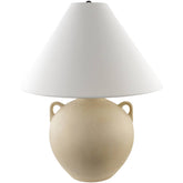 Donika Traditional Beige Table Lamp