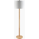 Crowley Modern Beige Floor Lamp