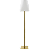 Scotty Modern Metallic - Brass Floor Lamp