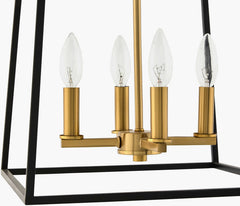 Anan Rustic Black Ceiling Lighting