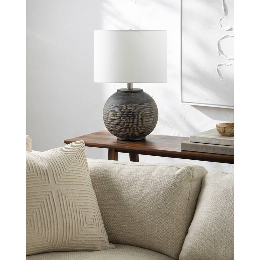 Nicholle Traditional White Table Lamp