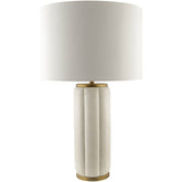 Vanisha Rustic Beige Table Lamp