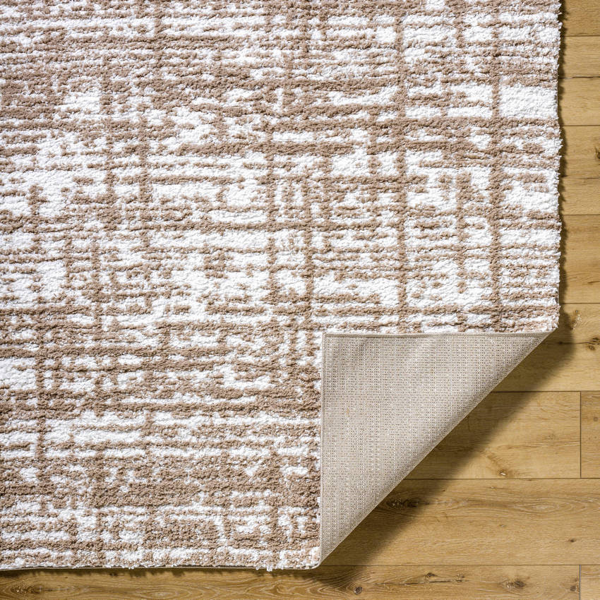 Arnita Modern Dark Brown Area Rug