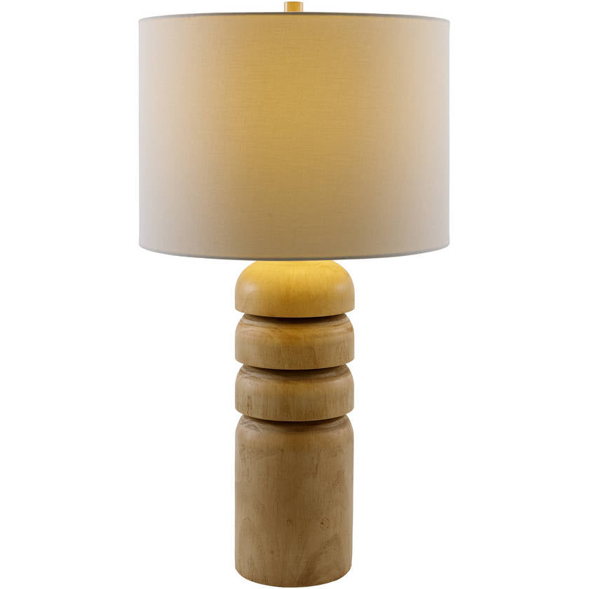 Jameka Cottage Wood Table Lamp