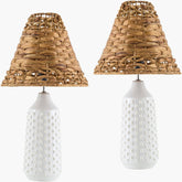 Karema Modern White Table Lamp