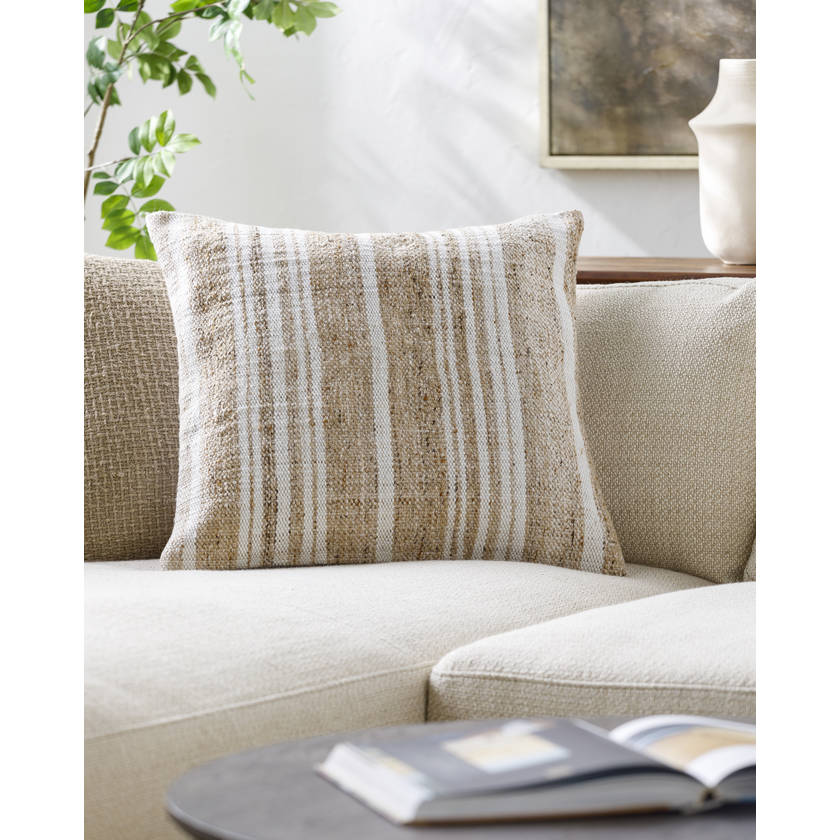 Keagan Tan Pillow Cover