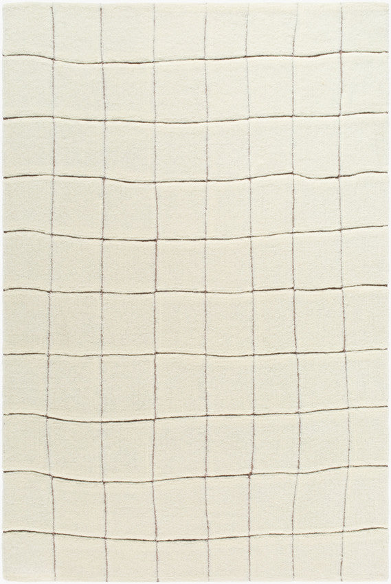 Jeannie Global Ivory Washable Area Rug
