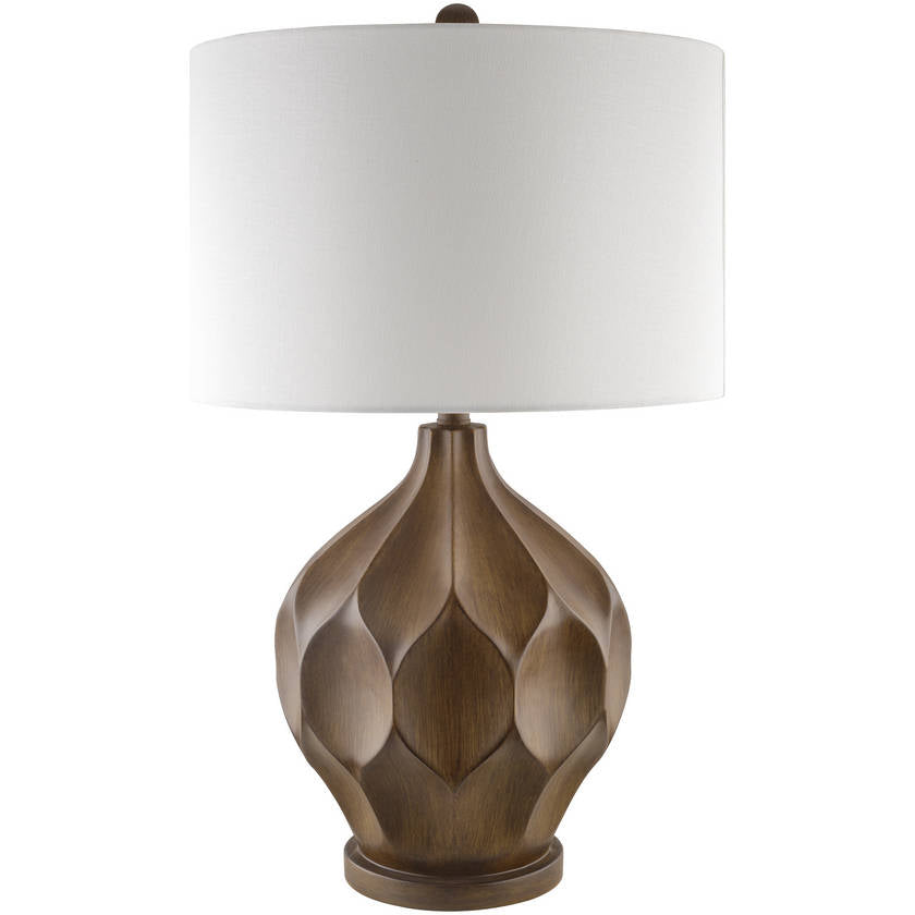 Elston Traditional Brown Table Lamp