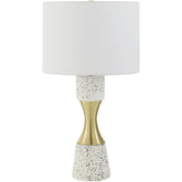 Monty Rustic White Table Lamp