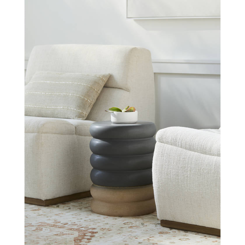 Marlissa Gray/Khaki Garden Stool