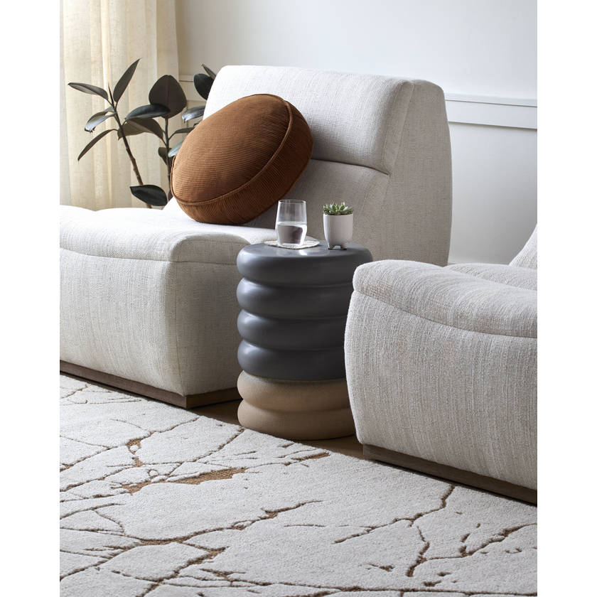 Marlissa Gray/Khaki Garden Stool