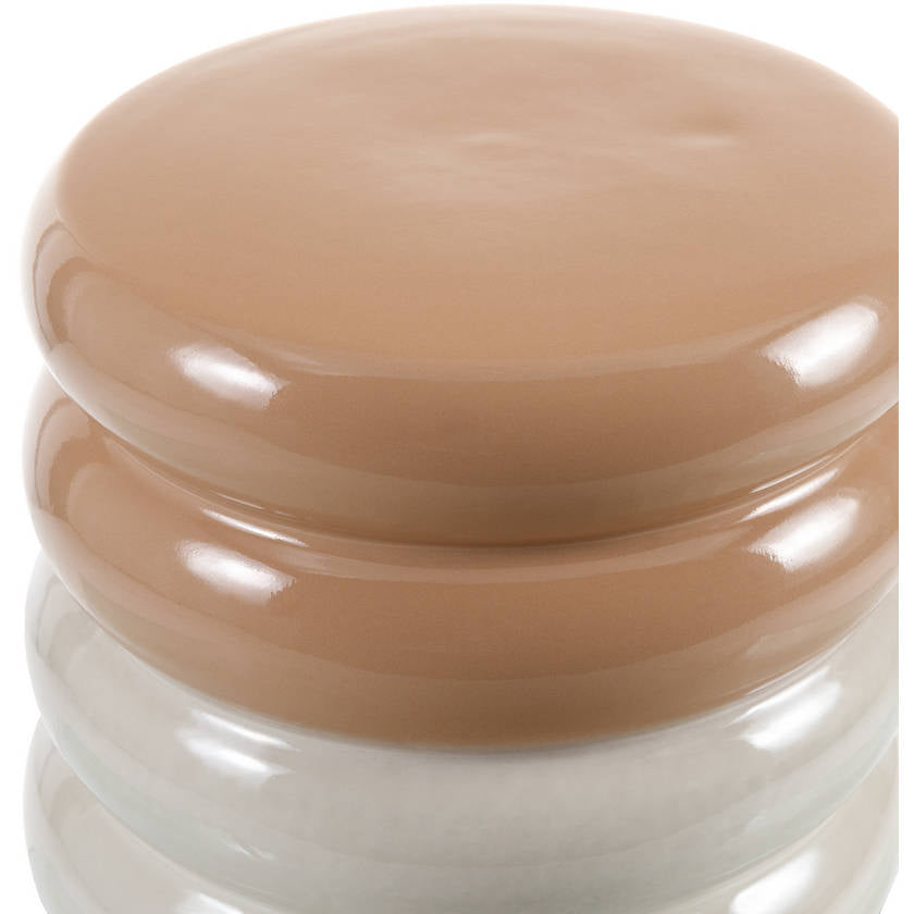 Marlissa Blush/Cream Garden Stool