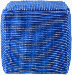 Ronald Marine Blue Pouf
