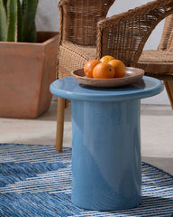 Robbie Medium Gray Garden Stool