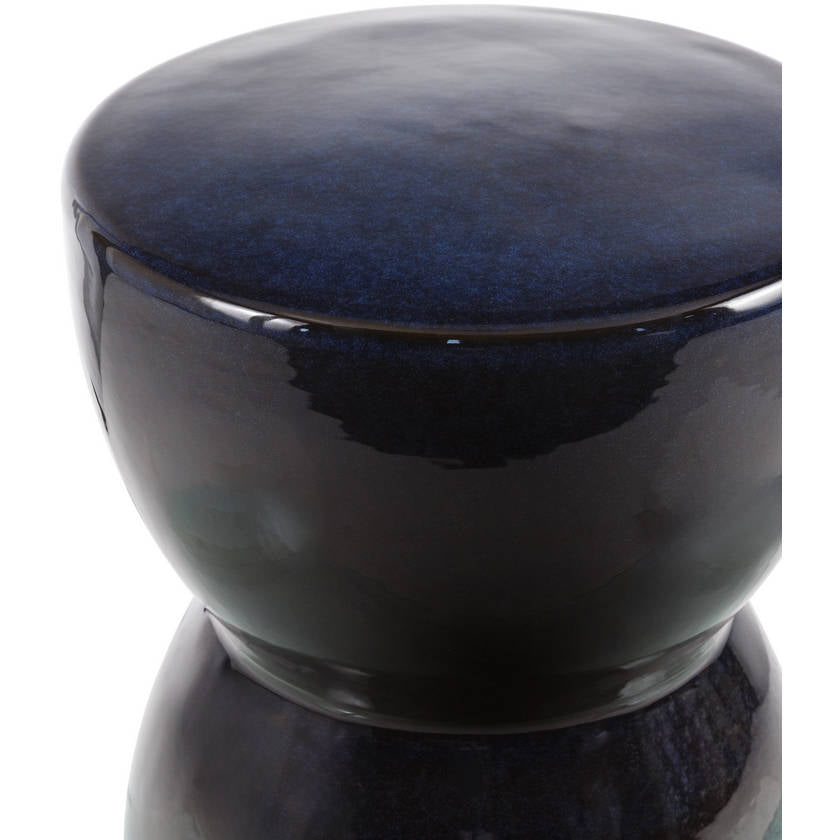 Charee Dark Brown Garden Stool
