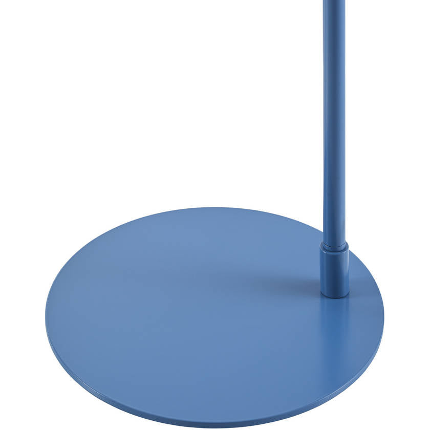 Zakery Rustic Blue Floor Lamp