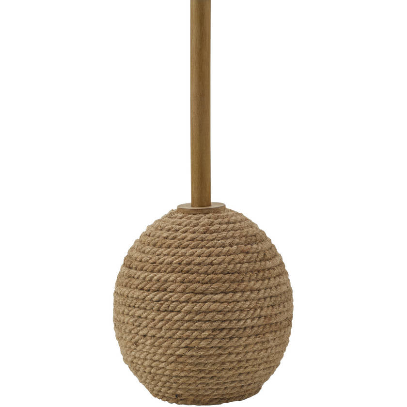 Shondell Rustic Brown Floor Lamp
