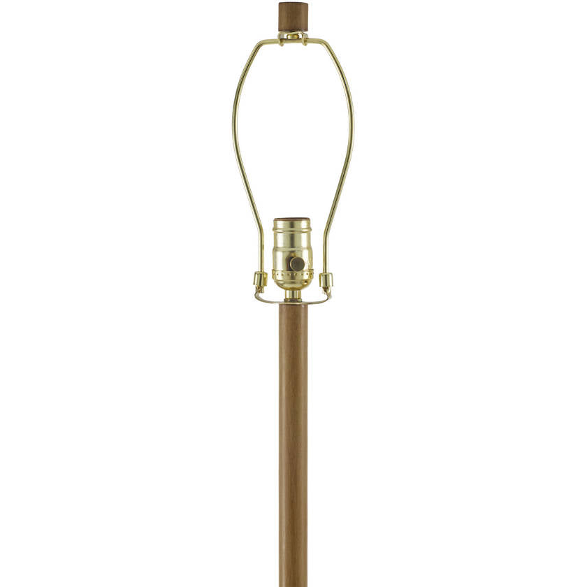Shondell Rustic Brown Floor Lamp