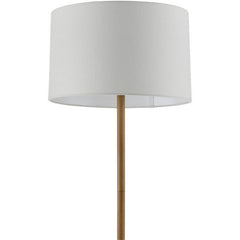 Shondell Rustic Brown Floor Lamp