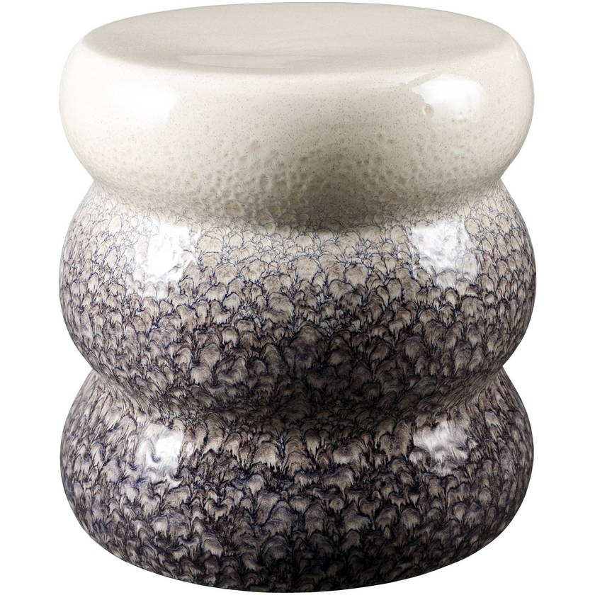 Mustafa Blue Garden Stool