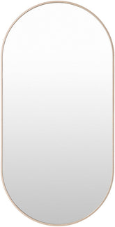 Soyla Modern Brown Wall Mirror