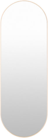 Ellyn Modern Brown Wall Mirror
