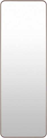 Shantaya Modern Dark Brown Wall Mirror