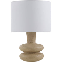 Aubrea Rustic Beige Table Lamp