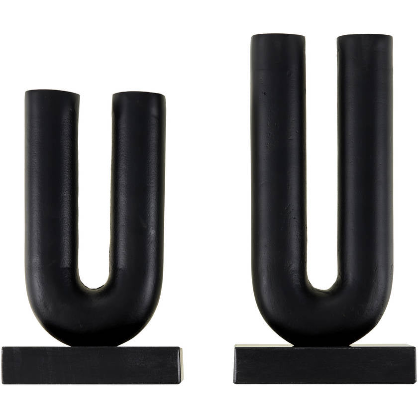 Weslee Black Decorative Sculpture