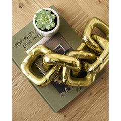 Skyeler Metallic - Brass Decorative Sculpture