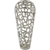 Debbi Metallic - Silver Vase