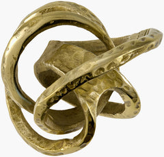 Lynden Metallic - Brass Decorative Sculpture